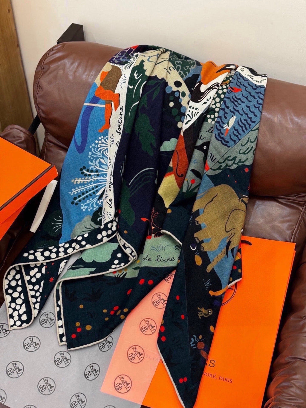 HM 26s Scarf 140 In Cashmere And Silk 303101