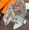 HM 26s Scarf 140 In Cashmere And Silk 304248