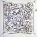 HM Connecting 140 CM White Colorful Cashmere and Silk 293096
